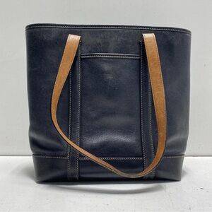 Coach Black and Brown Interior Tote